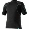 NRS Men's Paddle Thermal Wear HydroSkin 0.5mm Short Sleeve Top Men's -Padder Fashion Store BK 25