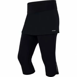 NRS Men's Paddle Pants HydroSkin 0.5mm Capri with Skirt Women's