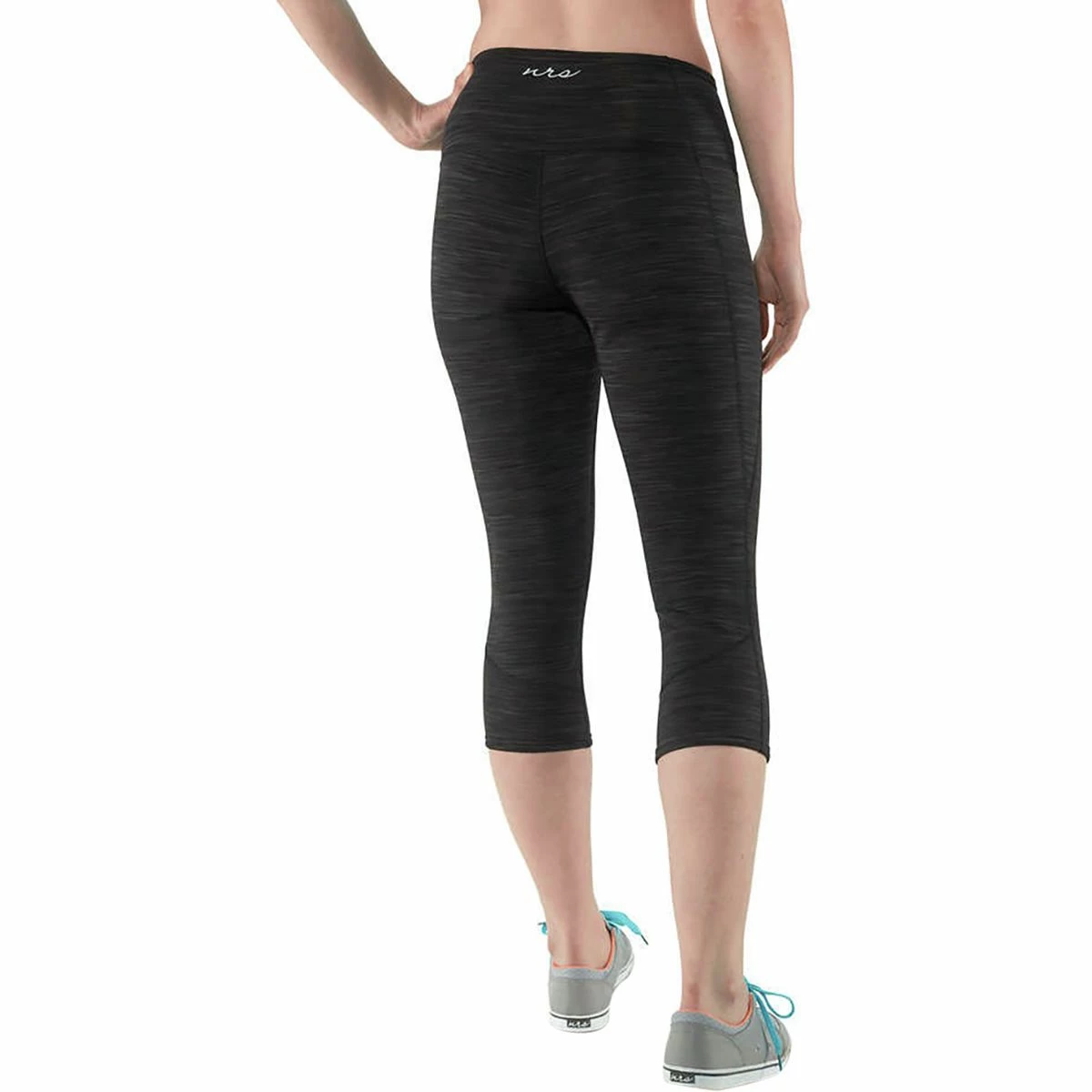 NRS Women's Paddle Pants HydroSkin 0.5mm Capri Women's 6 NRS Women's Paddle Pants HydroSkin 0.5mm Capri Women's - Image 4