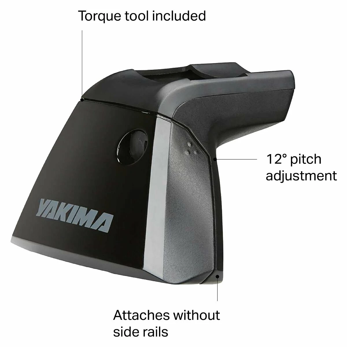 Yakima Towers & Foot Packs BaseLine Adjustable Clamp Tower System 4 Yakima Towers & Foot Packs BaseLine Adjustable Clamp Tower System - Image 2
