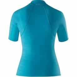 NRS Women's Paddle Tops HydroSkin 0.5mm Short Sleeve Top Women's -Padder Fashion Store BLATO D1