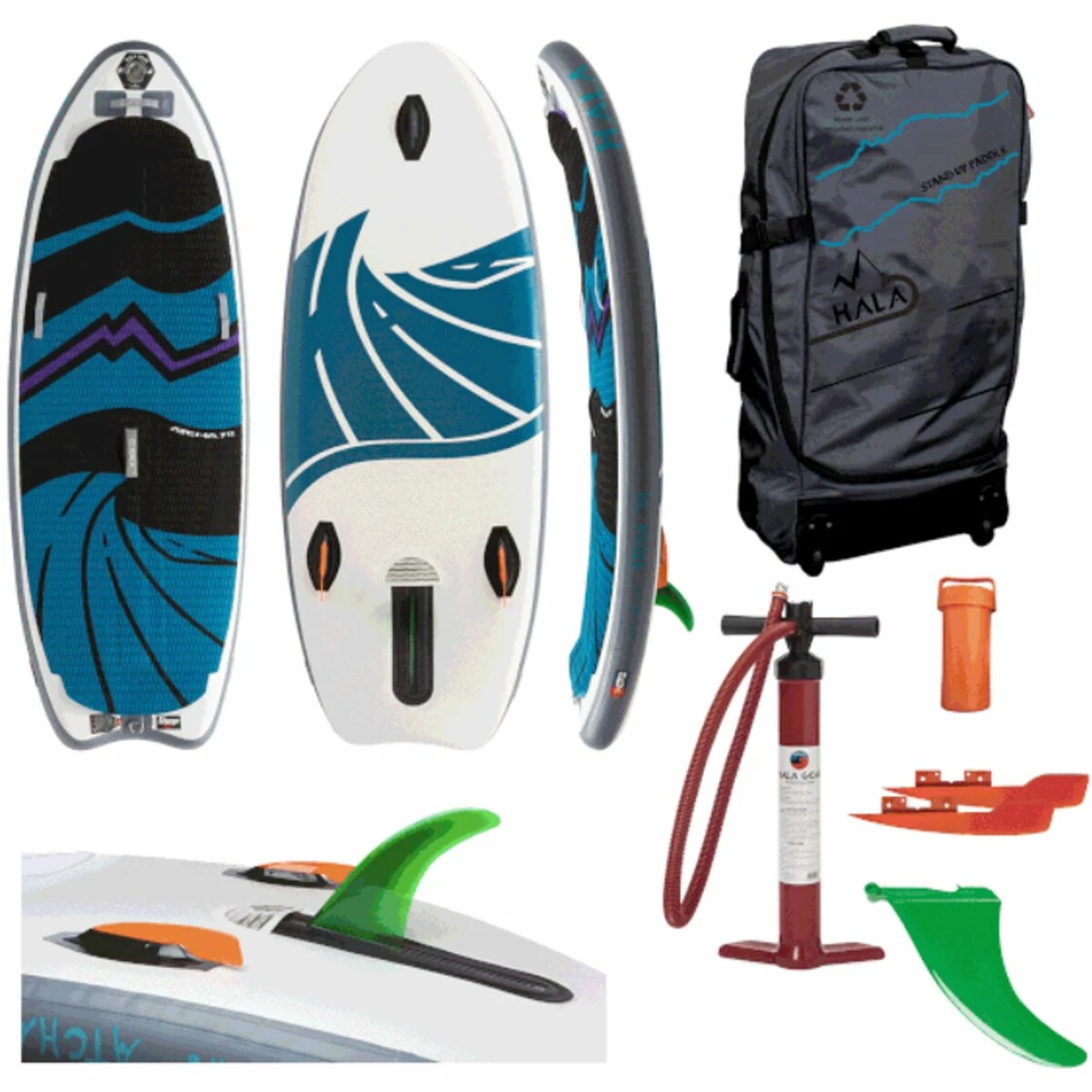 Hala Stand-Up Paddleboards Atcha Inflatable Stand Up Paddleboard 9 Hala Stand-Up Paddleboards Atcha Inflatable Stand Up Paddleboard - Image 7