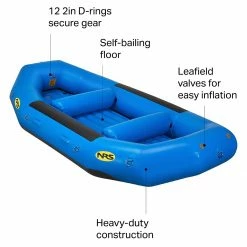 NRS Rafts Otter Series Diminished Raft -Padder Fashion Store BLU D5 2