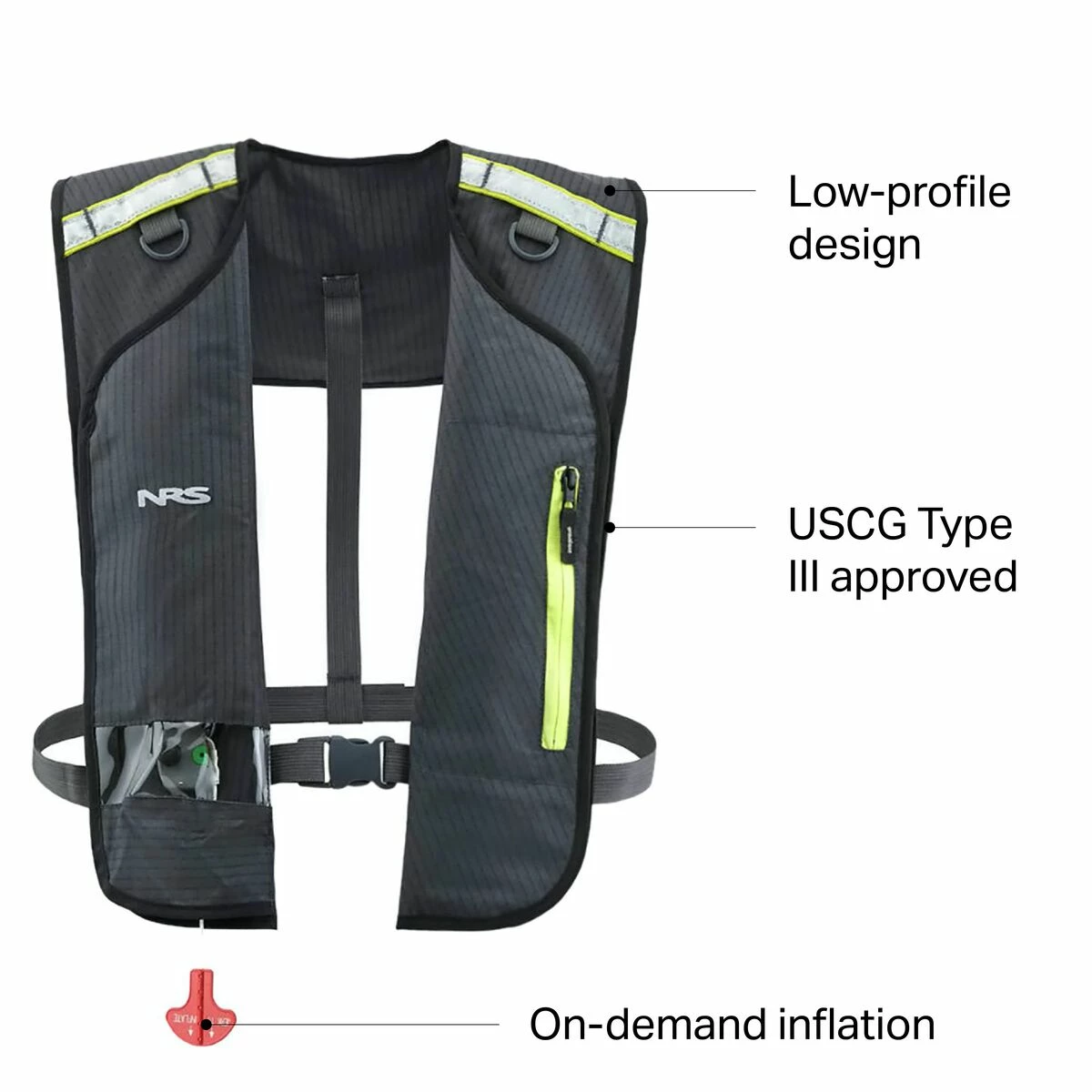 NRS Recreational PFDs Matik Personal Flotation Device 4 NRS Recreational PFDs Matik Personal Flotation Device - Image 2