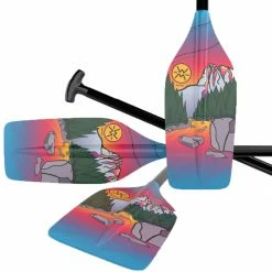 Werner Oars Nomad 1 Piece Paddle Straight Shaft -Padder Fashion Store DUGSKYSUN D2