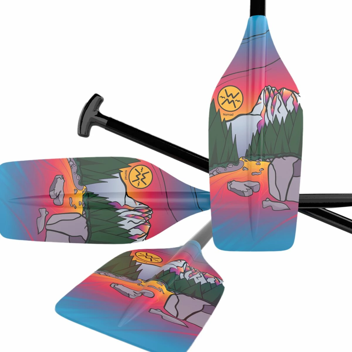 Werner Oars Nomad 1 Piece Uncut Paddle Straight Shaft 5 Werner Oars Nomad 1 Piece Uncut Paddle Straight Shaft - Image 3