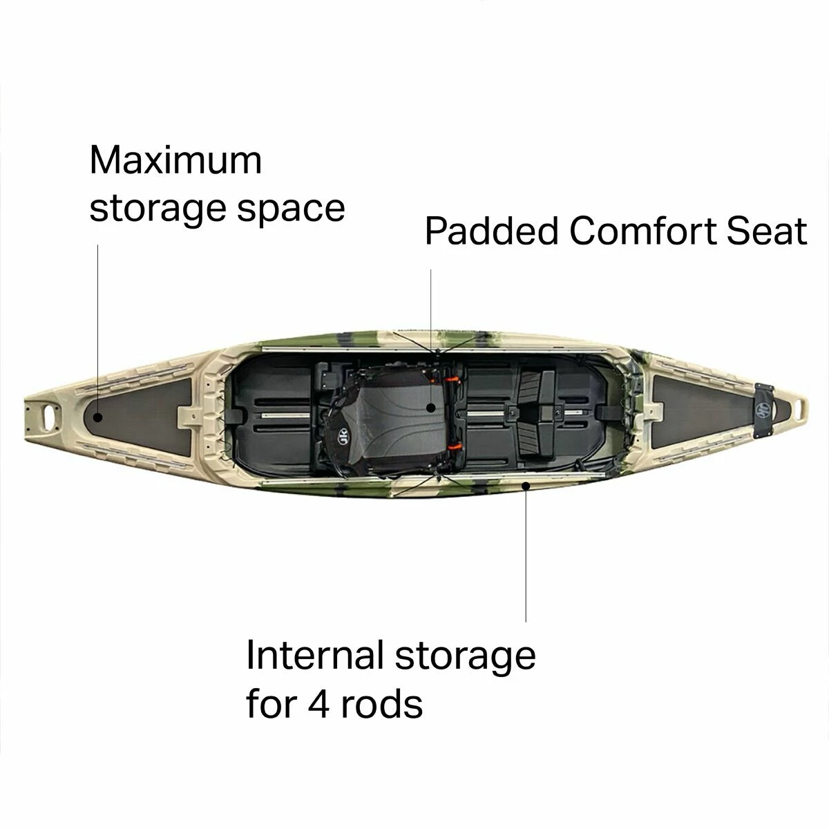 Jackson Kayak Fishing Kayaks Kilroy HD Kayak 2021 6 Jackson Kayak Fishing Kayaks Kilroy HD Kayak 2021 - Image 4