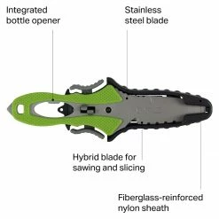 NRS Paddle Safety Gear Pilot Knife -Padder Fashion Store GN D3 1