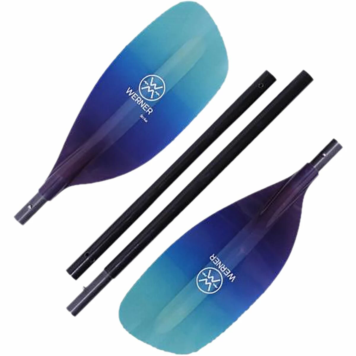 Werner Whitewater Paddles Strike 4 Piece Paddle Straight Shaft 5 Werner Whitewater Paddles Strike 4 Piece Paddle Straight Shaft - Image 3