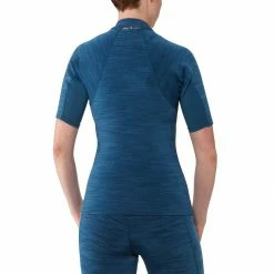 NRS Women's Paddle Tops HydroSkin 0.5mm Short Sleeve Top Women's -Padder Fashion Store MORBL D1 1