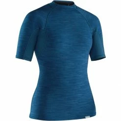 NRS Women's Paddle Tops HydroSkin 0.5mm Short Sleeve Top Women's -Padder Fashion Store MORBL D3 1