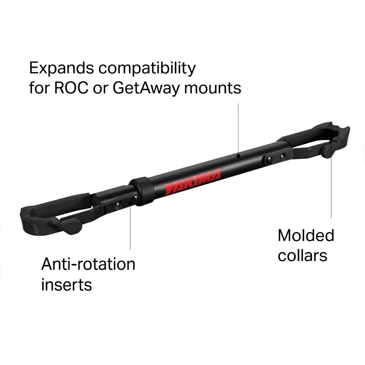 Yakima Hitch Mount Accessories Tube Top Frame Adapter 4 Yakima Hitch Mount Accessories Tube Top Frame Adapter - Image 2