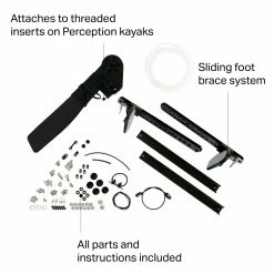 Perception Kayak Parts & Accessories Rudder Kit Solo Kayak 7 Perception Kayak Parts & Accessories Rudder Kit Solo Kayak -Padder Fashion Store ONECOL D4 29
