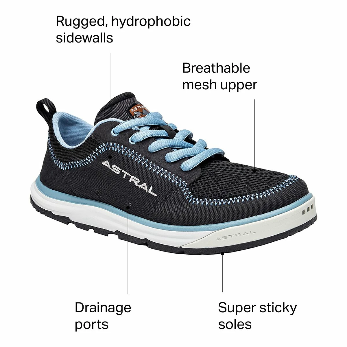 Astral Women's Paddle Clothing Accessories Brewess 2 Water Shoe Women's 12 Astral Women's Paddle Clothing Accessories Brewess 2 Water Shoe Women's - Image 10