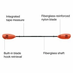 Bending Branches Recreational Paddles Classic Angler Paddle 2 Piece Snap Button -Padder Fashion Store OR D6 2