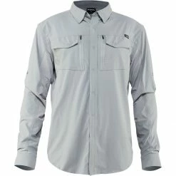 NRS Men's Paddle Tops Vermillion Shirt Men's -Padder Fashion Store QUA D3 1