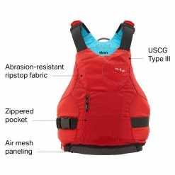 NRS Whitewater PFDs Siren Personal Flotation Device Women's 11 NRS Whitewater PFDs Siren Personal Flotation Device Women's -Padder Fashion Store RED D3 3