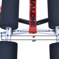 Malone Auto Racks Cargo Boxes WideTrak SB Large Kayak/Canoe Cart -Padder Fashion Store SIL D4