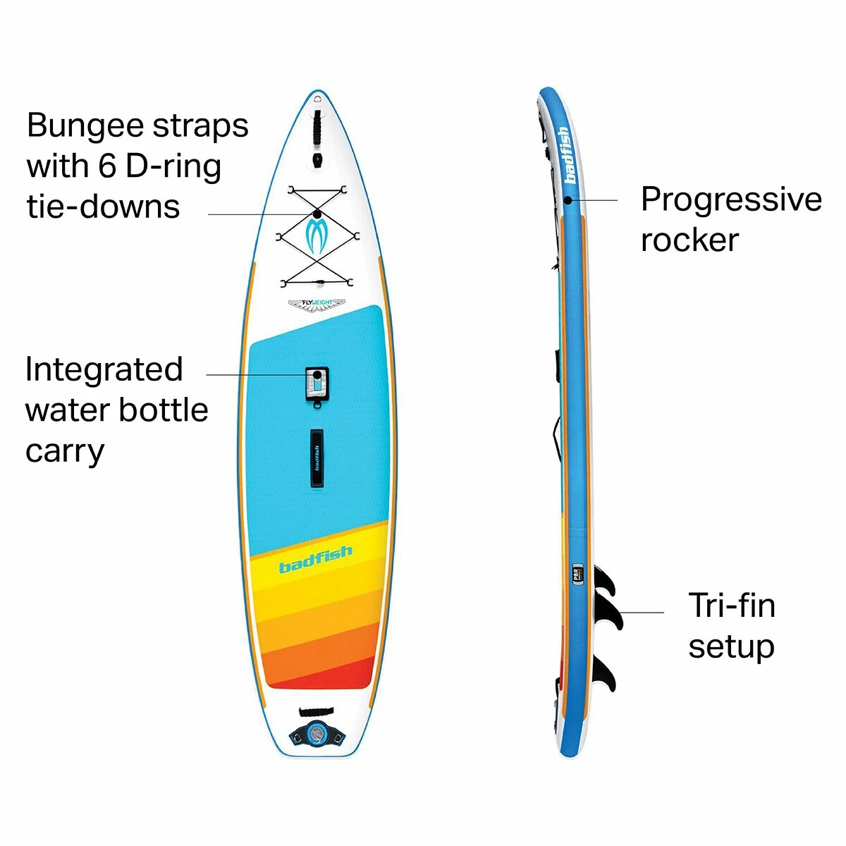 Badfish Stand-Up Paddleboards Flyweight Inflatable Stand Up Paddleboard 4 Badfish Stand-Up Paddleboards Flyweight Inflatable Stand Up Paddleboard - Image 2