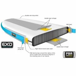 Badfish Stand-Up Paddleboards Surf Traveler Inflatable Stand Up Paddleboard -Padder Fashion Store WHIBLU D7